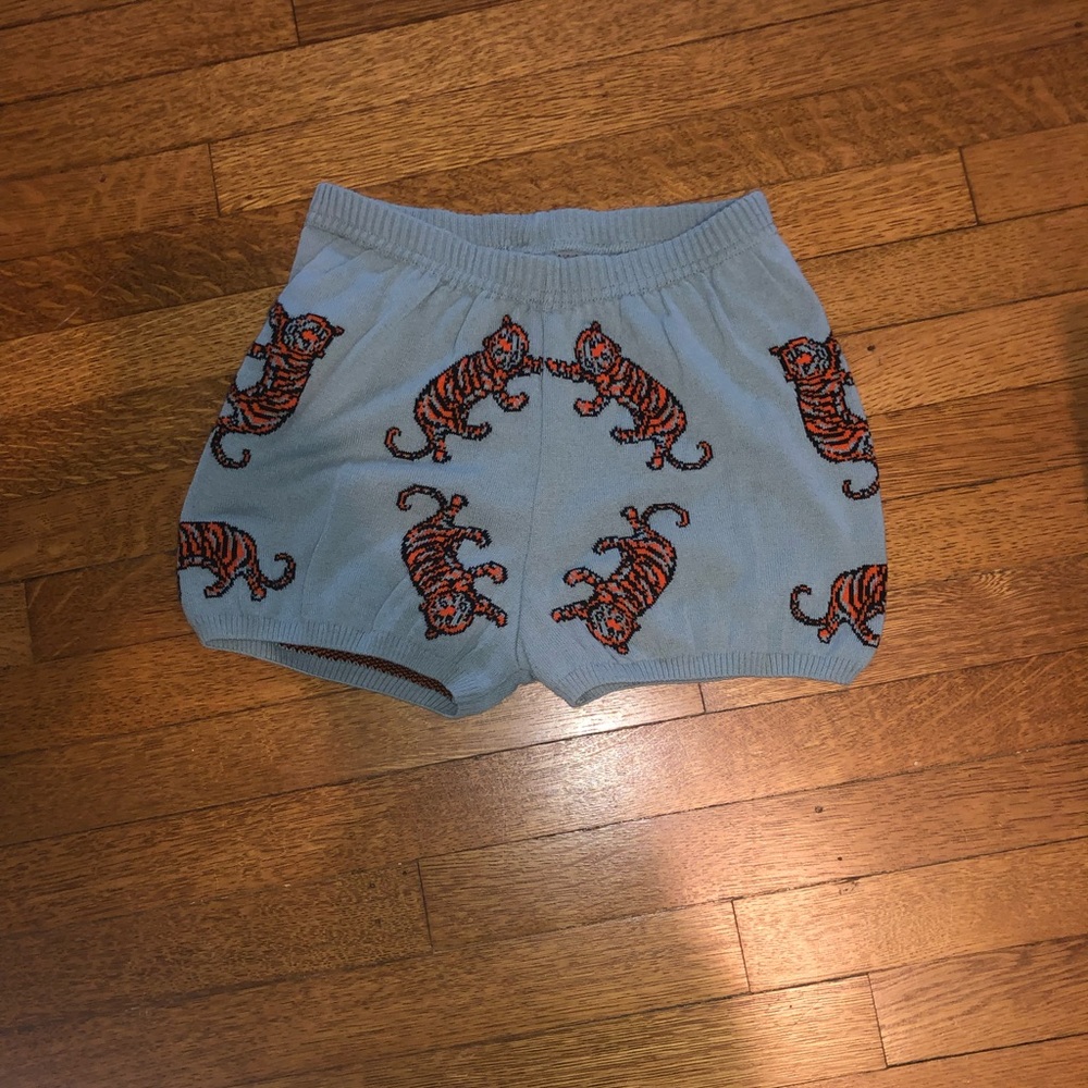 NastyGal Tiger Shorts Womens Small